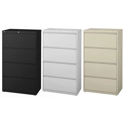 Hirsh HL10000 Commercial 4-drawer Lateral File Cabinet