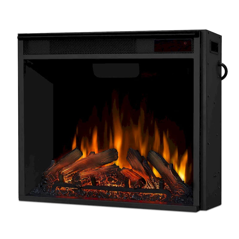 Cheminée électrique Calie 67 avec meuble TV blanc de Real Flame