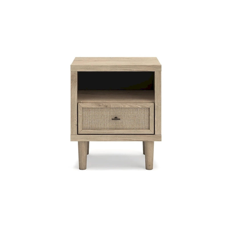 Tête de lit Signature Design by Ashley Cielden marron avec 2 tables de chevet