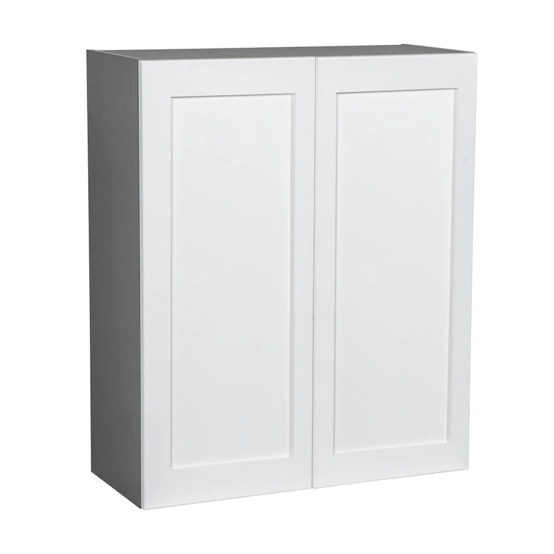 Meuble Haut mural 36 x 36 - Double porte - Gris - 36 x 36 x 12