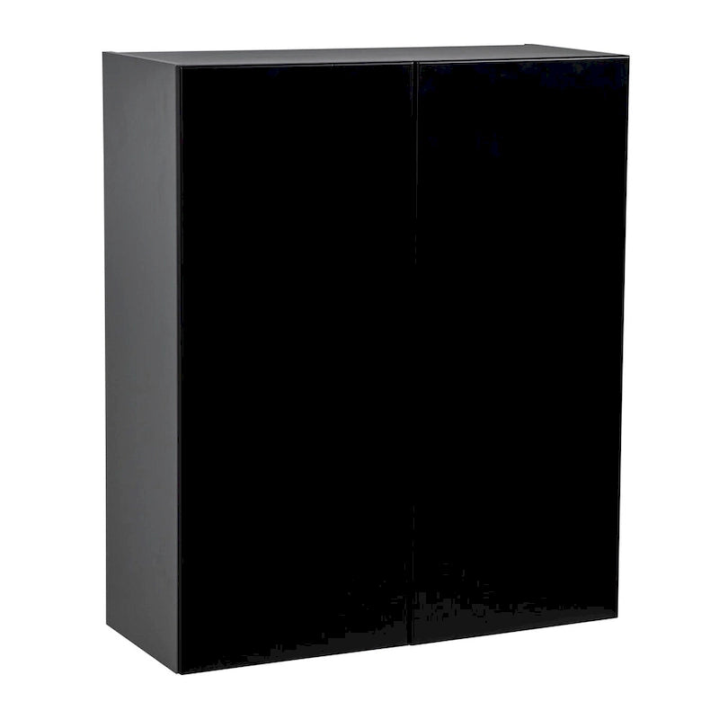 Meuble Haut mural 36 x 36 - Double porte - Gris - 36 x 36 x 12
